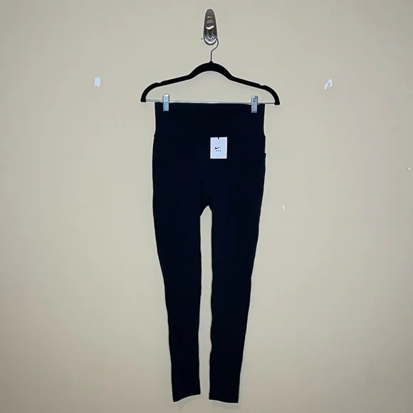 Nike x MMW High Waisted Mesh Black Leggings Size S NEW